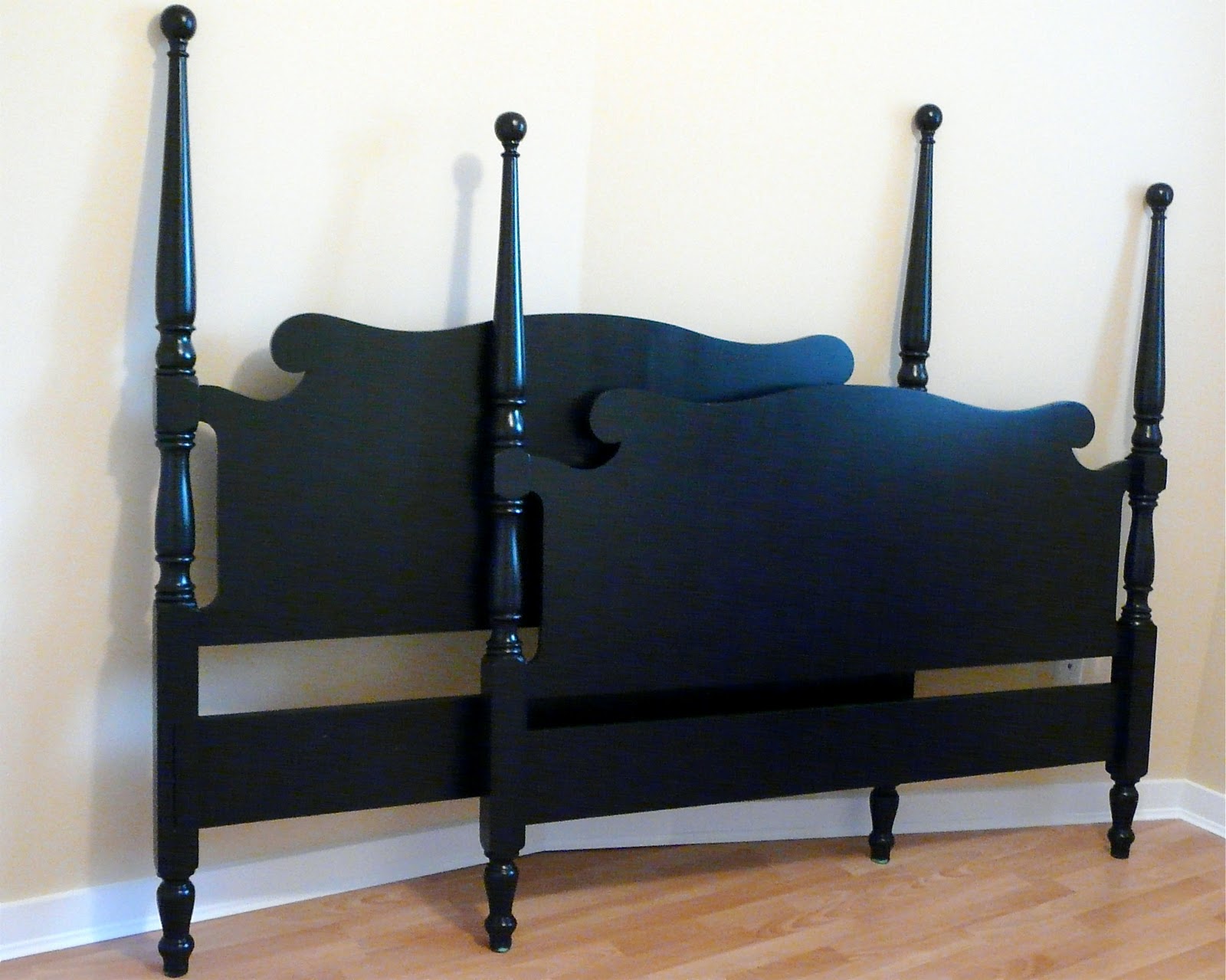 sweet tree furniture black antique bed frame