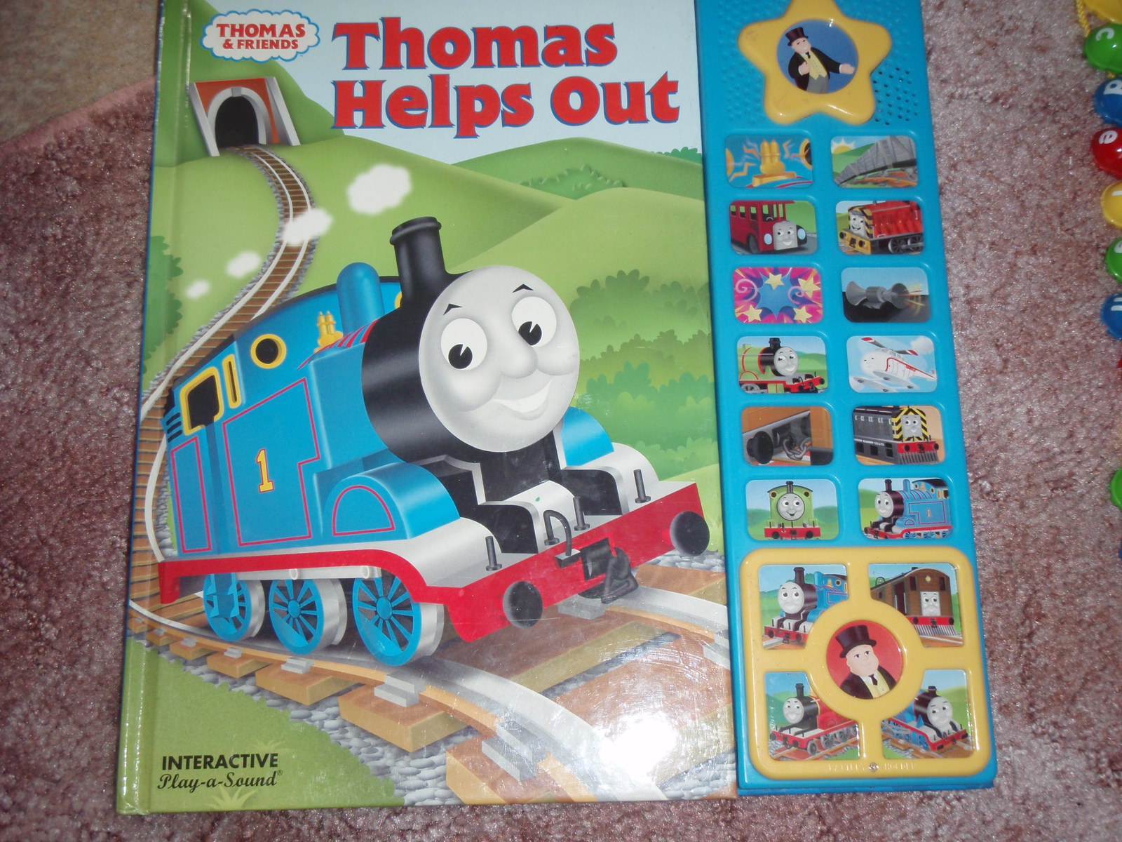 thomas and friends play a sound book