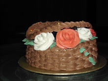 Basketweave cake
