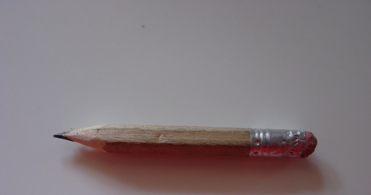 Our Homeschooling Journey and Beyond...... The World's Smallest Pencil