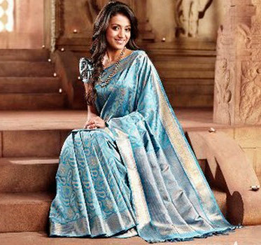 thrisha saree photos