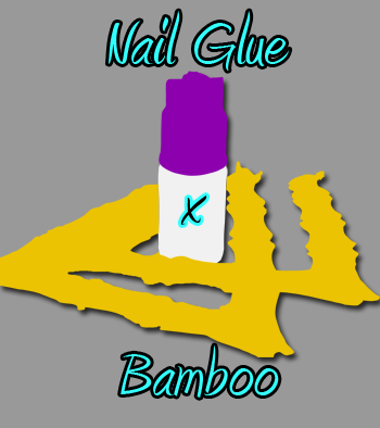 Nail Glue & Bamboo