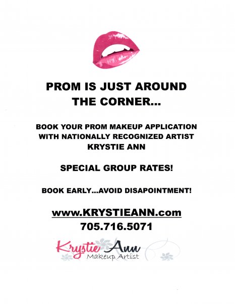 krystie ann hair makeup artist book your appointment now prom hair flyer