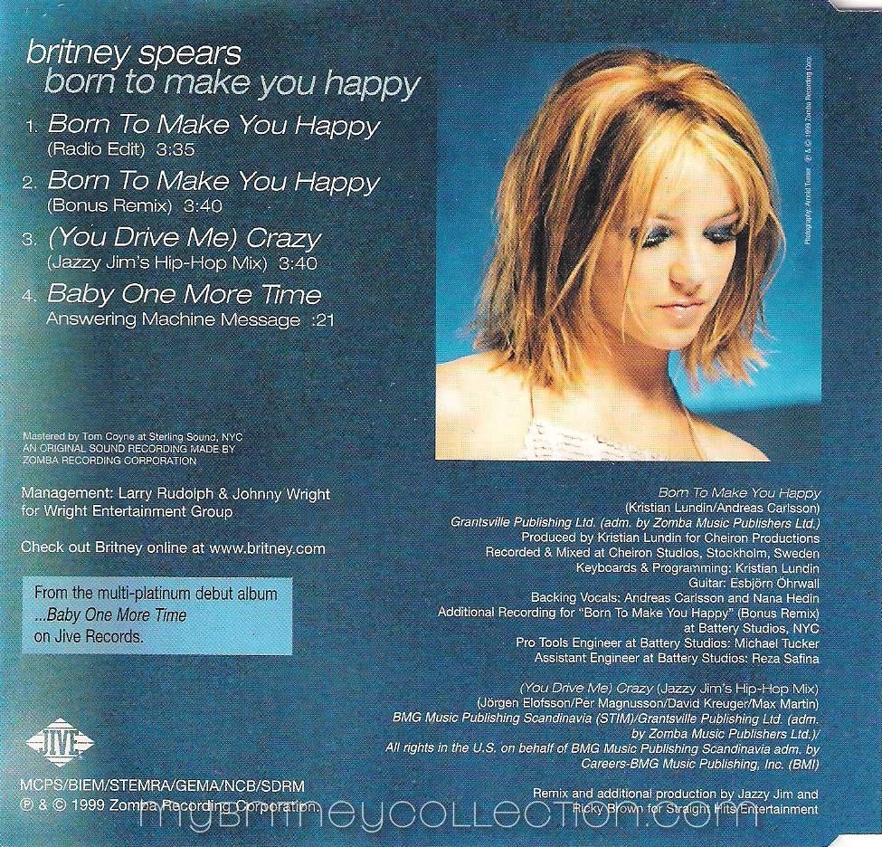 Born To Make You Happy - Maxi Single 