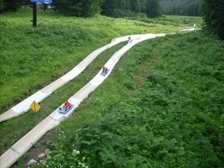 On the Way Up Alpine Slide Mt Hood Oregon 2008