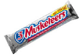 3 musketeers candy