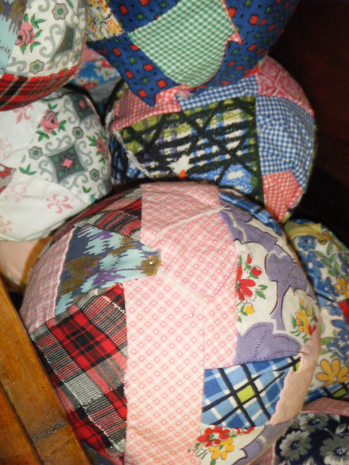 Flour Sack Mama Flour Bin Quilt Block Display