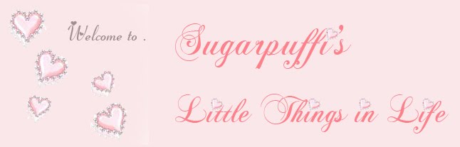 sugarpuffi's little things in life