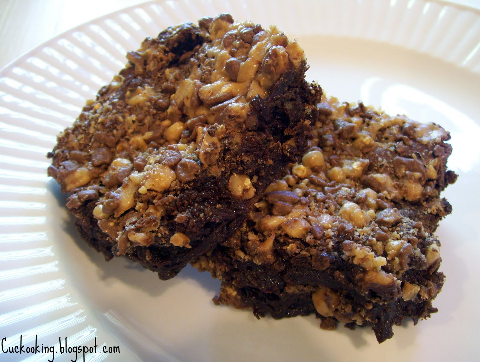 Cooking Creation Cocoa English Toffee Fudge Brownies