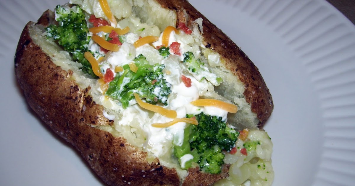 Cooking Creation VegetableStuffed Baked Potato
