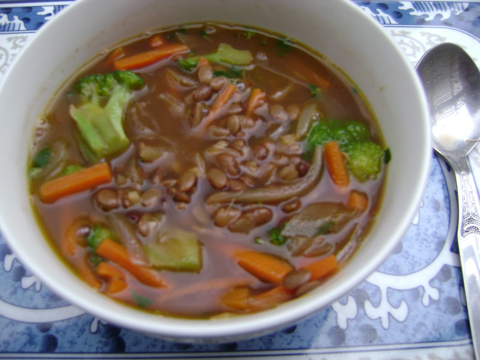 AK's Vegetarian Recipe World Horse Gram soup