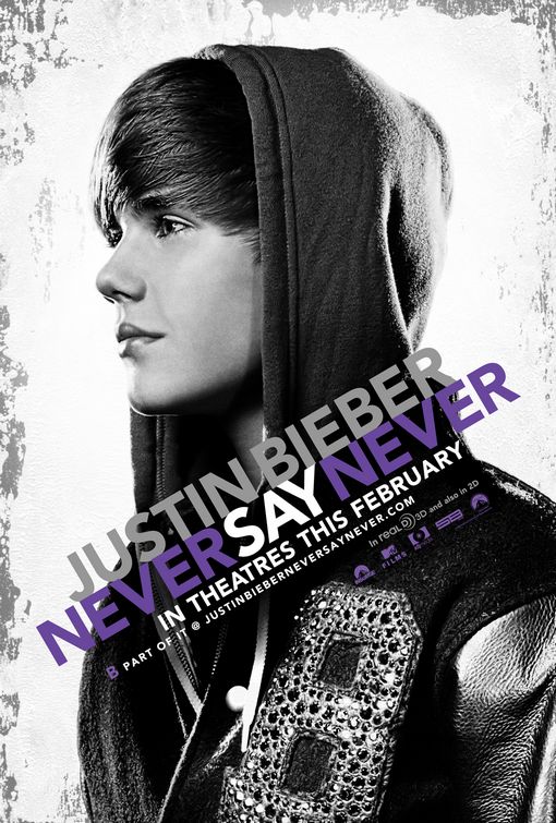 justin bieber never say never poster. Justin Bieber : Never Say