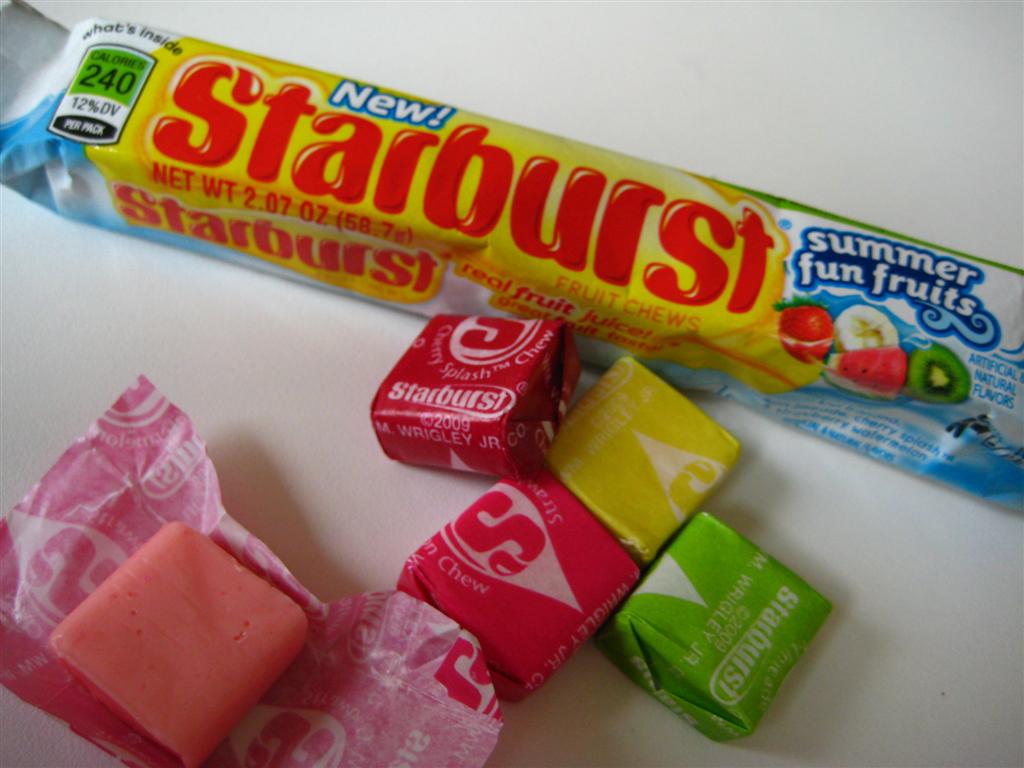 Sugar Hi Starburst Summer Fun Fruits
