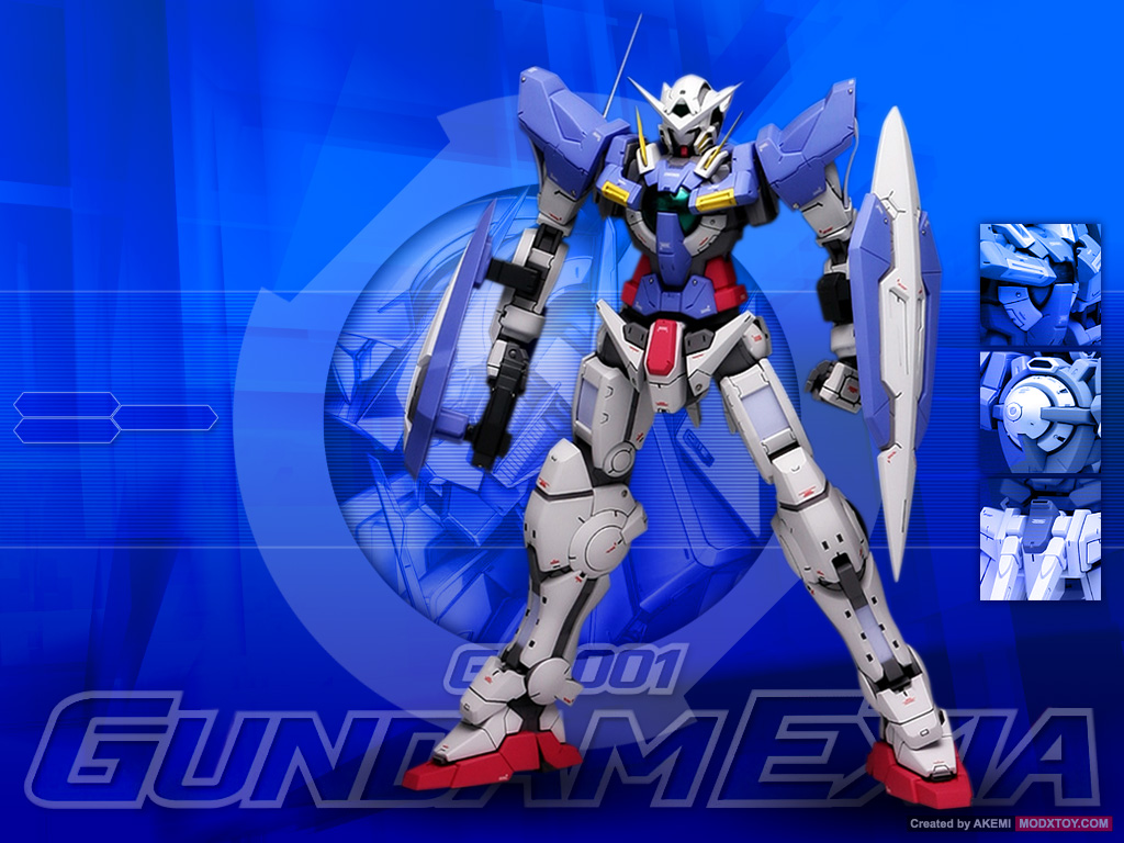 Gundam 00 Wallpapers Video Model Kit Gundam Exia Wallpaper