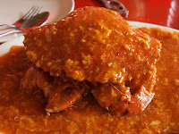 Chilli crab - Chinatown Seafood, Trengganu St, Chinatown