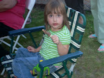 Hazel at Grandpa Larry's Party