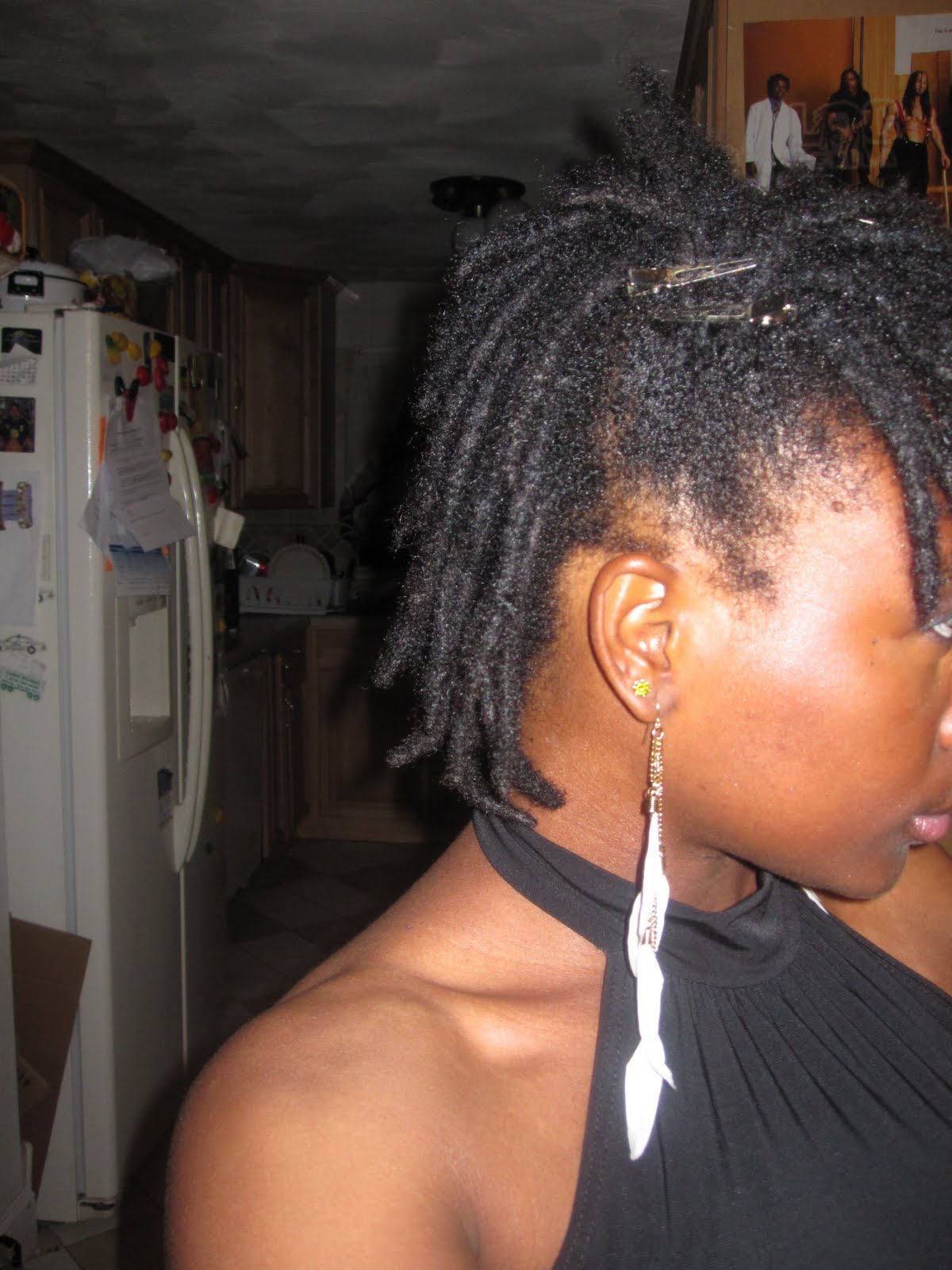 Comfortable in my Natural State 12 months aka 1 year locs