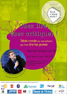 affiche table ronde littéraire à Beuvry