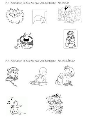 trabalhando com som e silêncio e notas musicais elaine prado