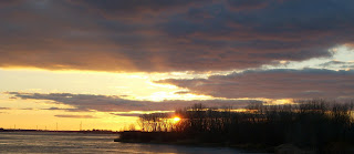 Anochece en otoño