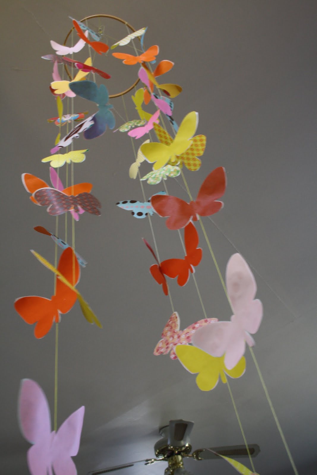 Twig and Toadstool Butterfly Mobile...