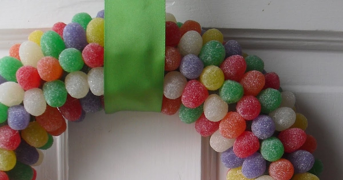 Goody goody gumdrops wreath