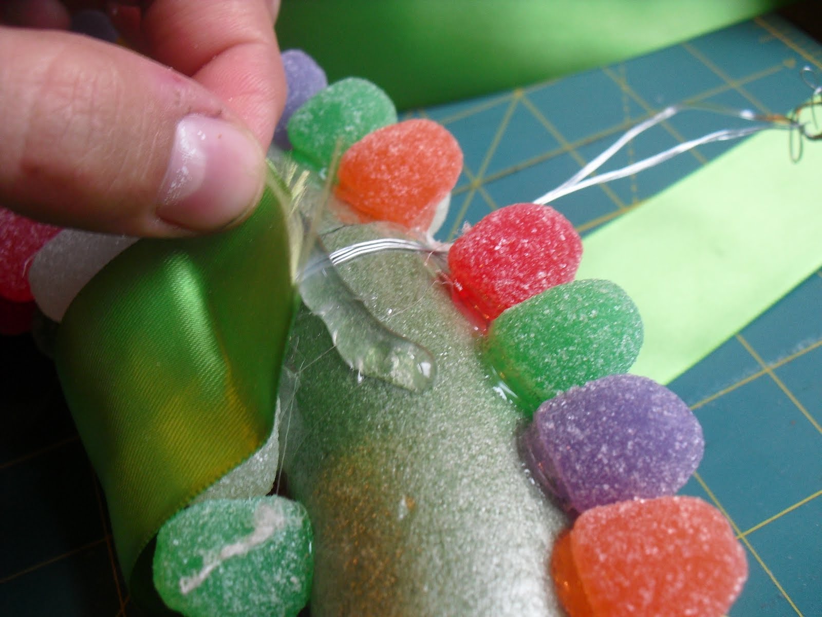 Goody goody gumdrops wreath