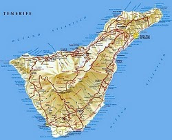 Tenerife Map.