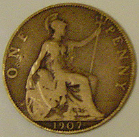 Old Penny 1907