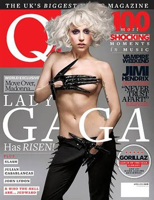 Lady Gaga 2010. Lady Gaga Q Magazine March