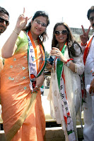 Sanjay Patil,Kunika and Mahima Choudhary