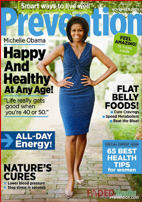 Michelle Obama Prevention Magazine November 2009