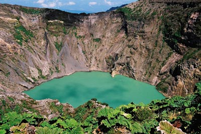 Mt. Irazu's main crater