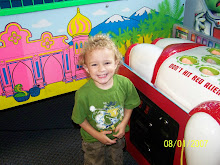 Coen at the new arcade... Joni's choice for her big day..