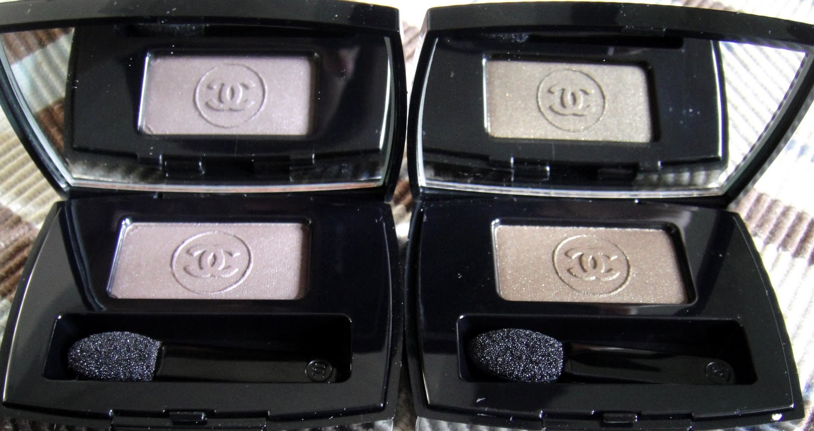 Chanel Eyeshadow Singles: 87 Khaki Vert & 88 Taupe Grise - Get Lippie
