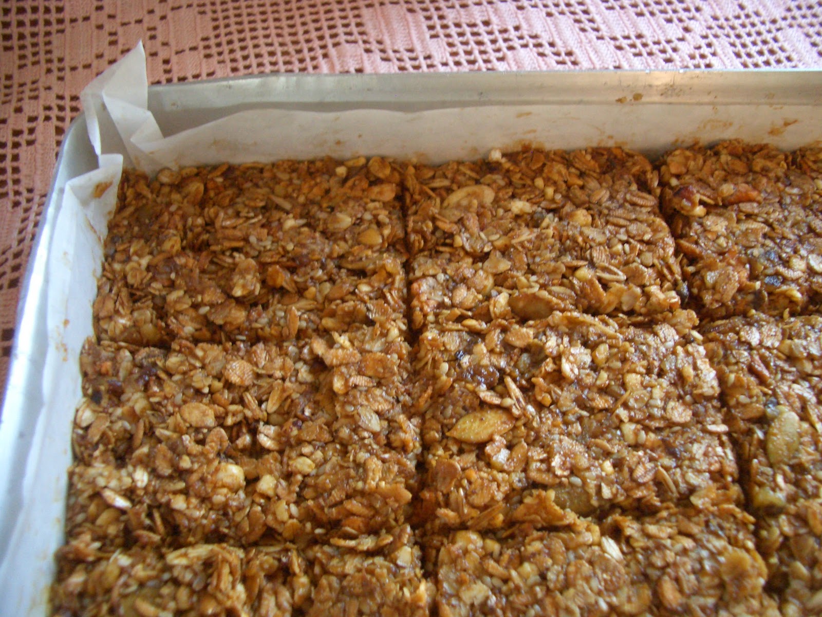 Diyet Granola Bar İstikrarlı Yemek Tarifleri