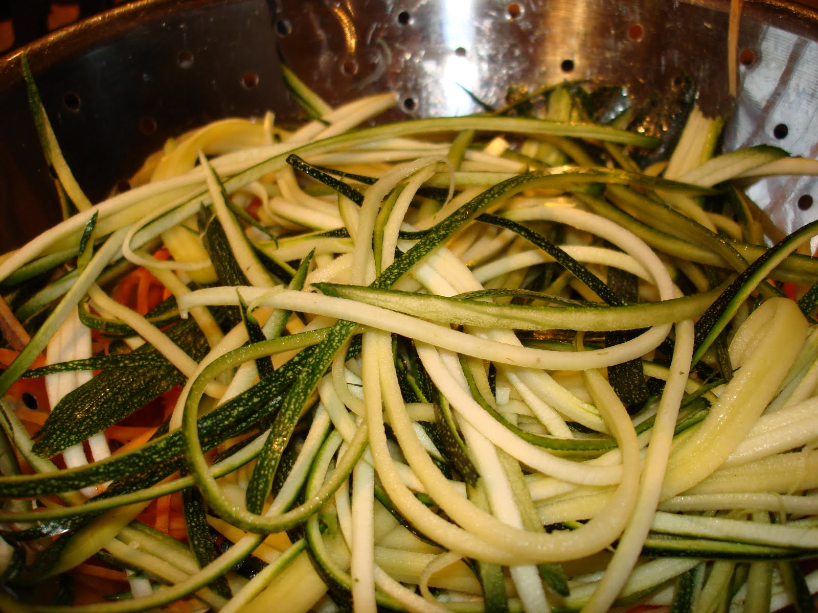 Babaduck: Carrot & Courgette Spaghetti