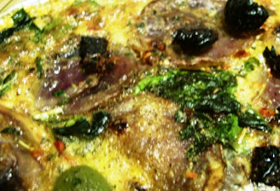Purple Potato Quiche