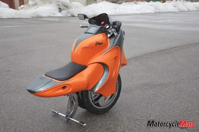 The UNO - One Wheeled Motorcycle - techno-angel.blogspot.com The UNO - One Wheeled Motorcycle