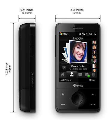The HTC Touch Pro pictures The HTC Touch Pro