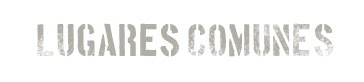 lugares comunes