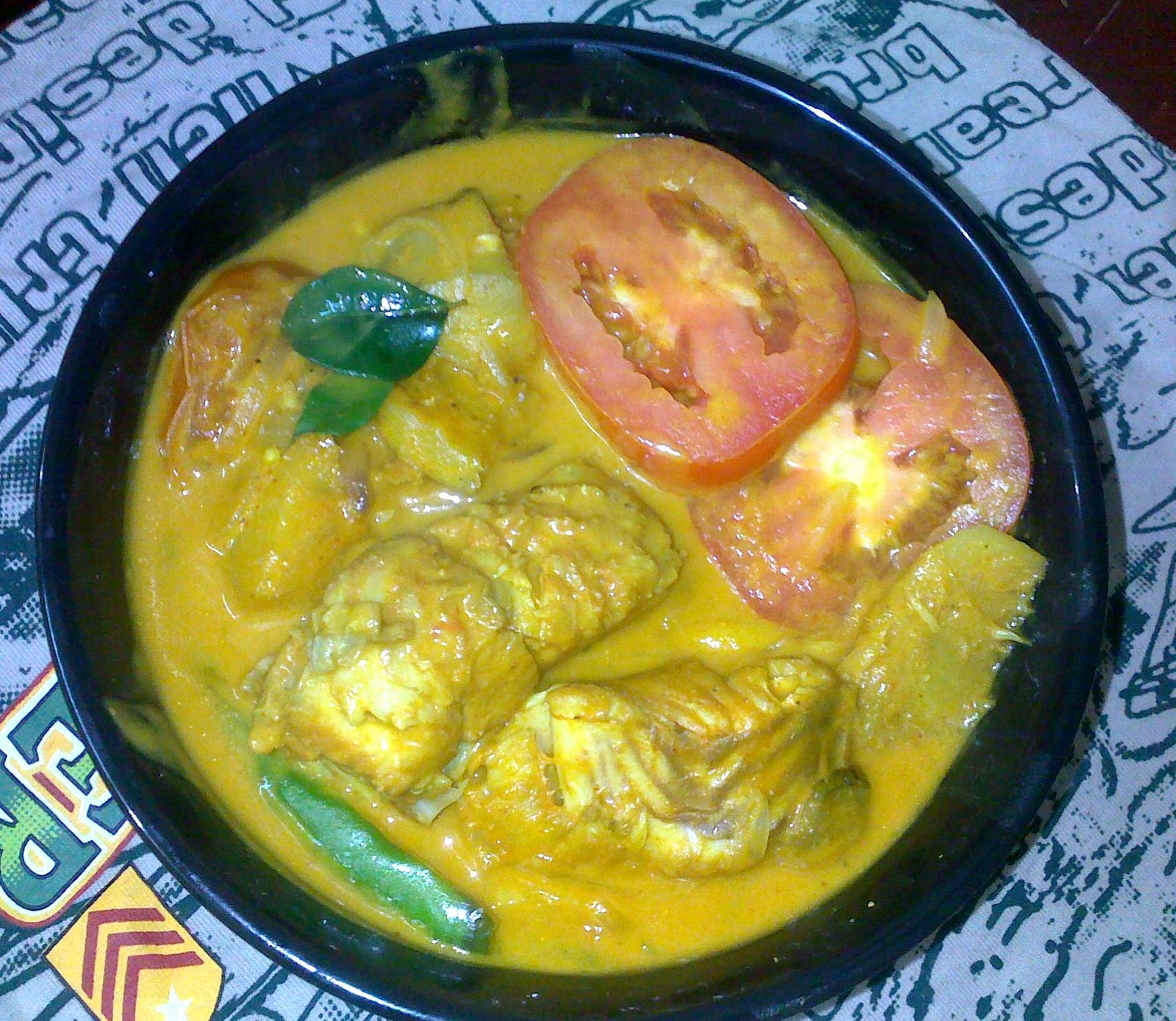 Ami's Creations........ Fish curry with coconut milk