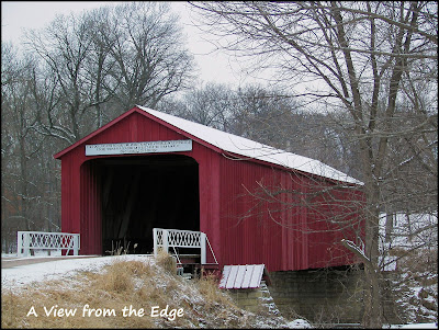 Indiana - Book Around The States Red+covered+bridge