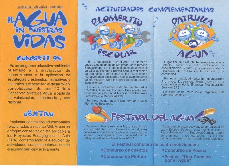 Folletos para cuidar el agua - Imagui Folletos para cuidar el agua - Imagui