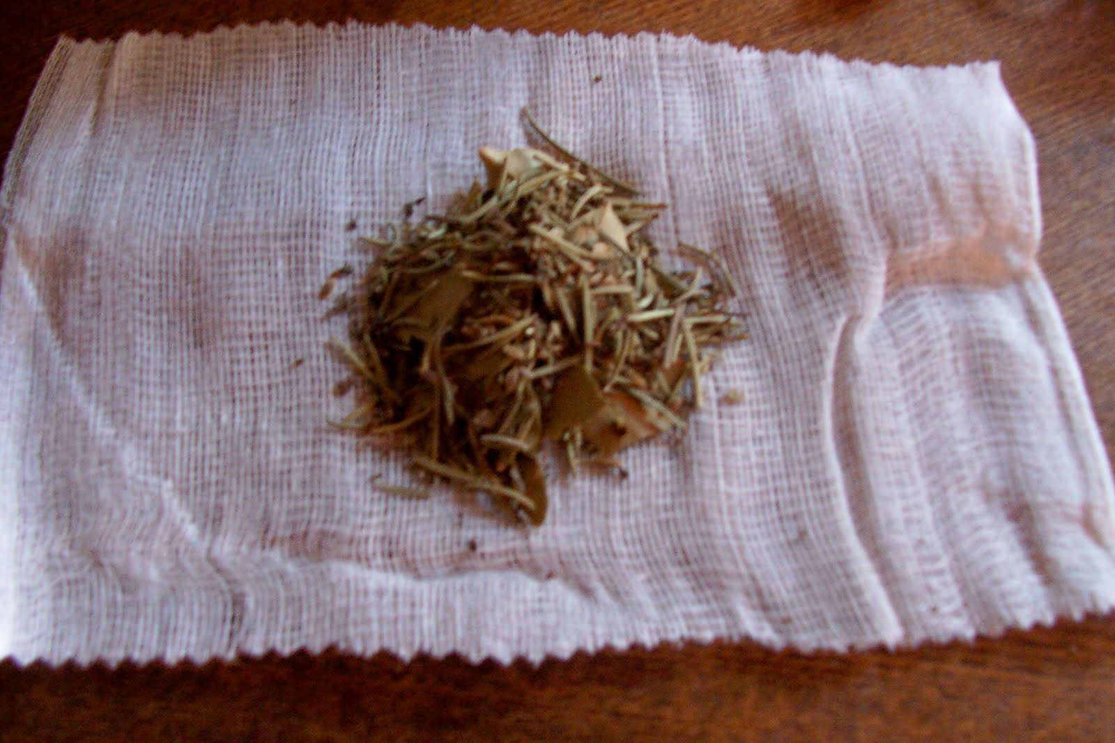 Storing Up My Treasures DIY Herbal Bath Tea Bags