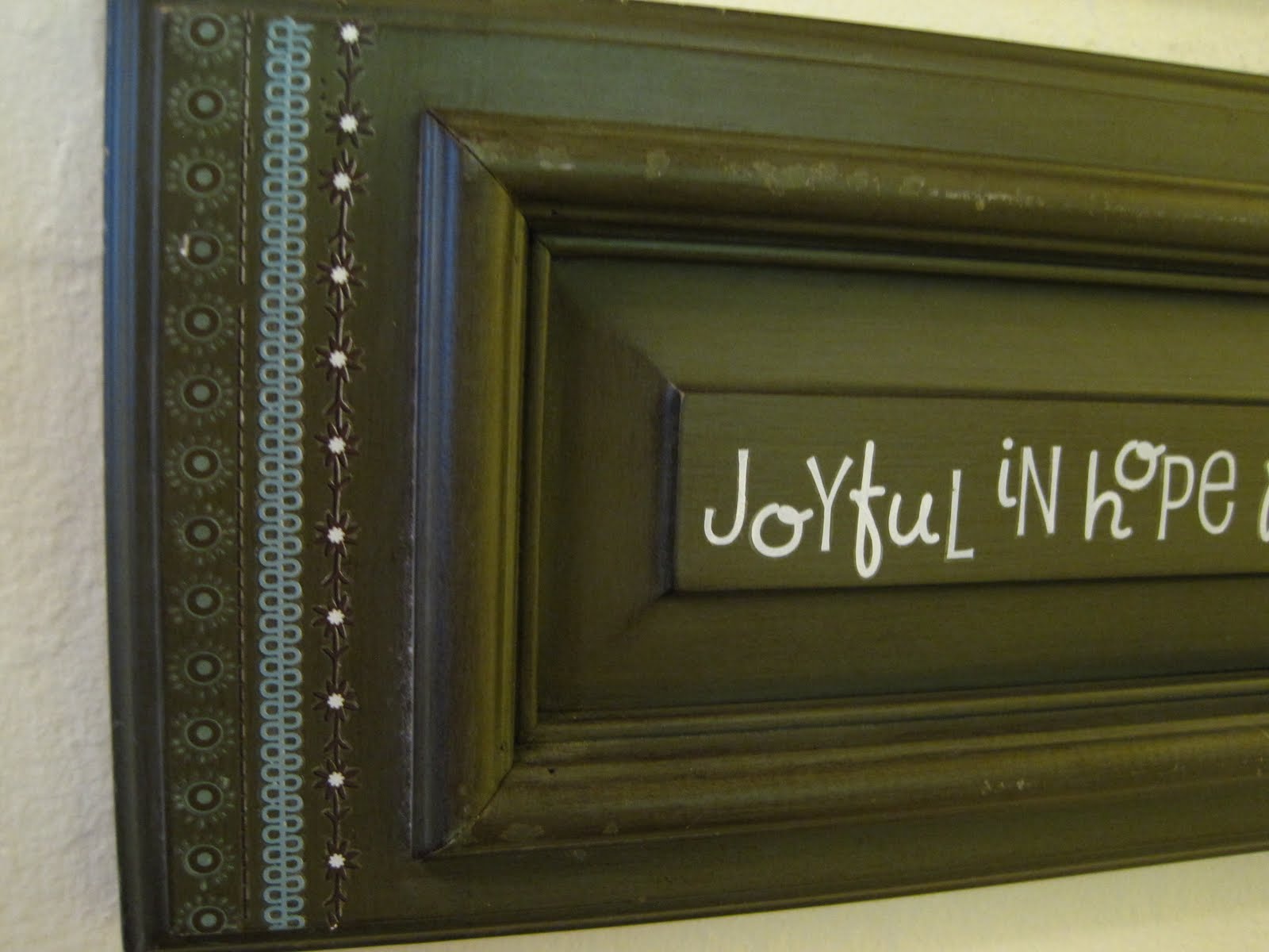 Storing Up My Treasures Door Plaque