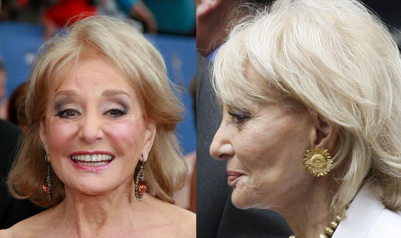 Barbara Walters plastic