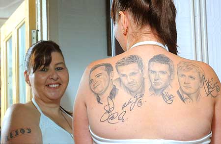 celebrity neck tattoos. Jessica Alba faded neck tattoo