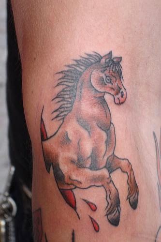 Mustang Tattoos-horse_tribal_tattoo_by_susetti.jpg. Horse Tattoos