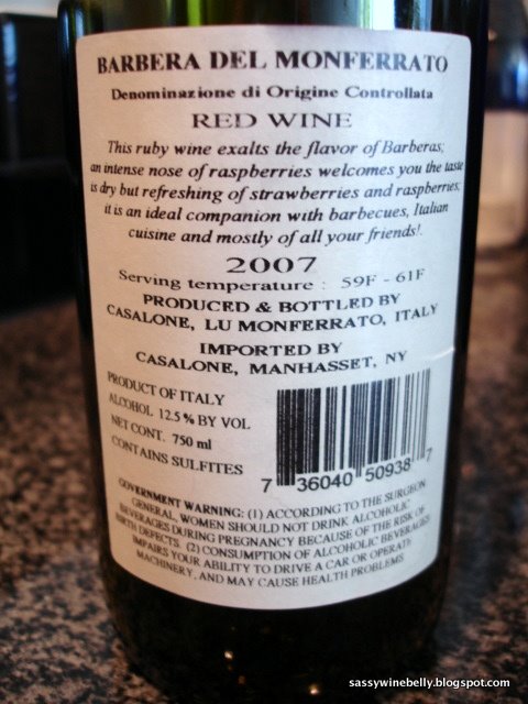 Casalone Barbera del